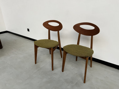 Duo de chaises Roger Landault pour Sentou, vue 13