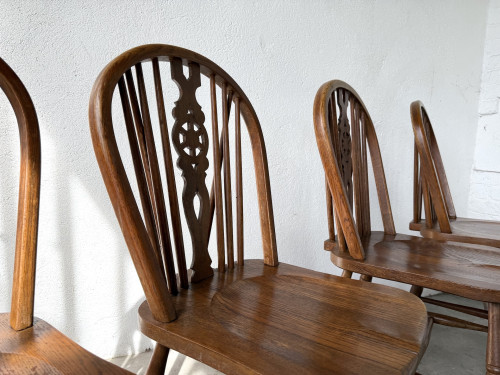 Suite de Quatre Chaises "Windsor", vue 5