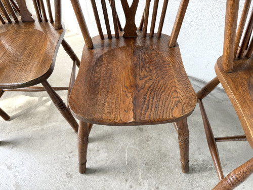 Suite de Quatre Chaises "Windsor", vue 10