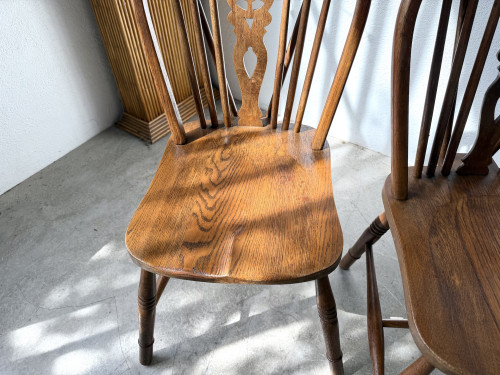 Suite de Quatre Chaises "Windsor", vue 12