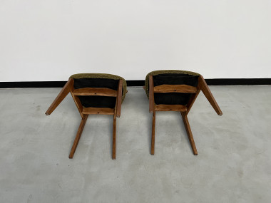Duo de chaises Roger Landault pour Sentou, vue 15
