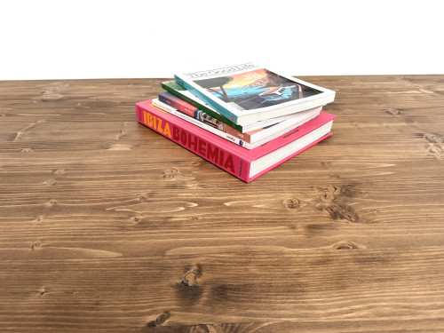 Table de ferme aux pieds fuseaux L240 cm, vue 11