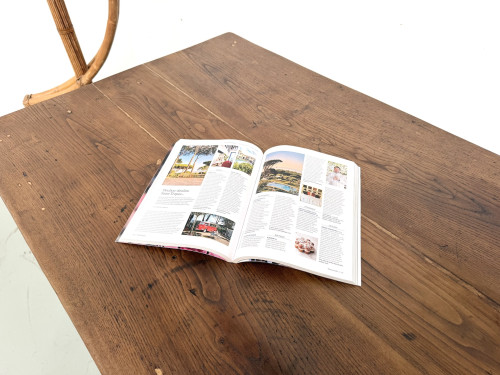 Table de ferme en chêne massif, années 30, vue 19
