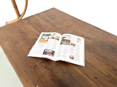 Table de ferme en chêne massif, années 30, vue 19