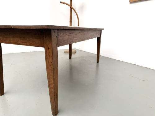 Table de ferme en chêne massif, années 30, vue 23