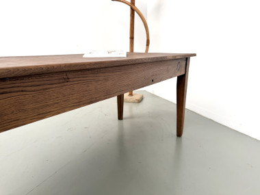 Table de ferme en chêne massif, années 30, vue 24