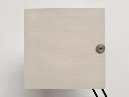 Lampe de bureau / table "WO" par Sacha Ketoff - Édition Aluminor, circa 1980, vue 4