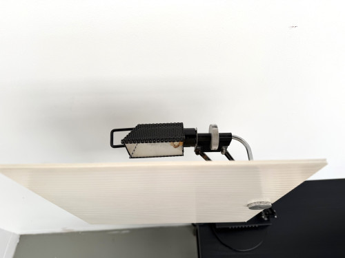 Lampe de bureau / table "WO" par Sacha Ketoff - Édition Aluminor, circa 1980, vue 8