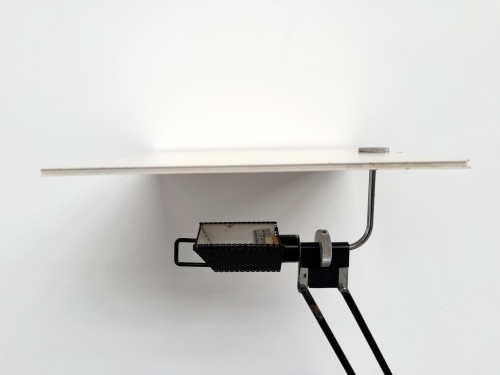 Lampe de bureau / table "WO" par Sacha Ketoff - Édition Aluminor, circa 1980, vue 10