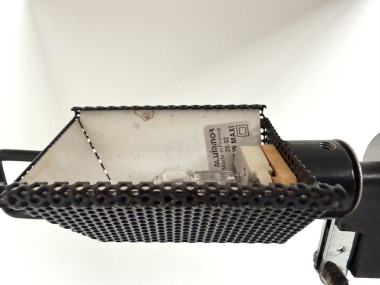 Lampe de bureau / table "WO" par Sacha Ketoff - Édition Aluminor, circa 1980, vue 11