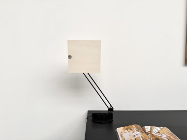 Lampe de bureau / table "WO" par Sacha Ketoff - Édition Aluminor, circa 1980, vue 17