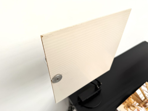 Lampe de bureau / table "WO" par Sacha Ketoff - Édition Aluminor, circa 1980, vue 23