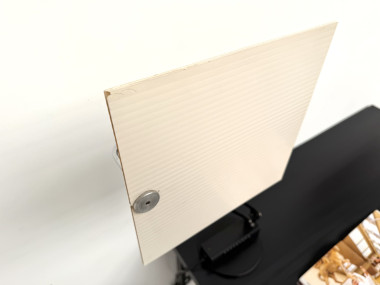 Lampe de bureau / table "WO" par Sacha Ketoff - Édition Aluminor, circa 1980, vue 23
