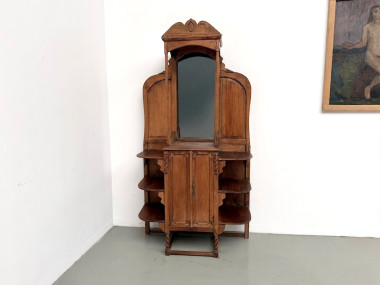 Cabinet dressoir d'Art Populaire, 1900, vue 1
