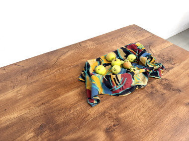 Table en chêne massif – années 50, vue 20