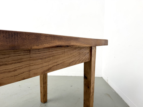 Table en chêne massif – années 50, vue 29