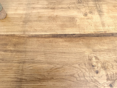 Très grande table de ferme en chêne massif, années 1950 – L300 cm, vue 16
