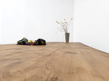 Très grande table de ferme en chêne massif, années 1950 – L300 cm, vue 29