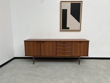 Enfilade scandinave en teck des années 60, vue 3