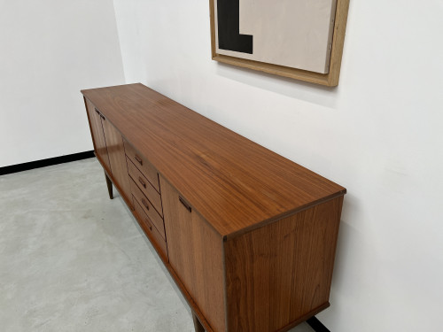 Enfilade scandinave en teck des années 60, vue 7