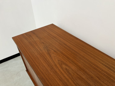 Enfilade scandinave en teck des années 60, vue 10