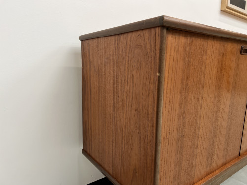 Enfilade scandinave en teck des années 60, vue 13