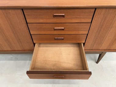 Enfilade scandinave en teck des années 60, vue 19