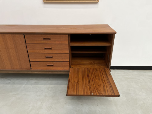 Enfilade scandinave en teck des années 60, vue 20