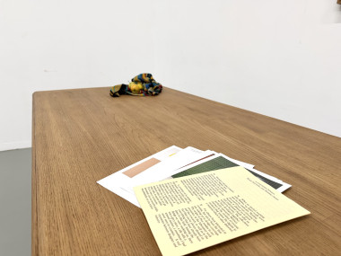 Fil régulier du placage de chêne sur le plateau de la table de campagne