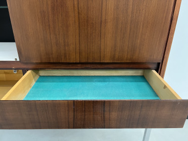 Drink-cabinet en palissandre d'Afrique Alain Richard, vue 12