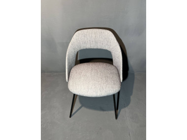 Paire de chaises tonneau des années 50, esprit Pierre Guariche
