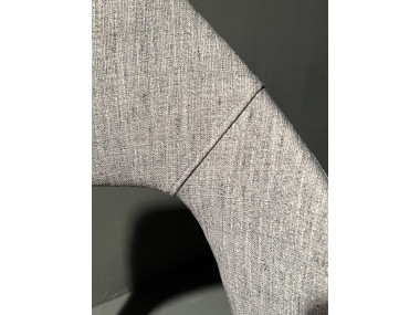 Paire de chaises tonneau des années 50, esprit Pierre Guariche