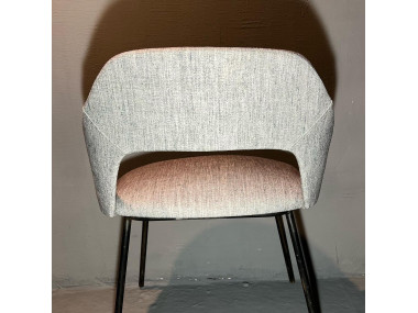Paire de chaises tonneau des années 50, esprit Pierre Guariche