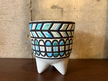 Vase Molaire de Roger Capron, Vallauris, années 50-60
