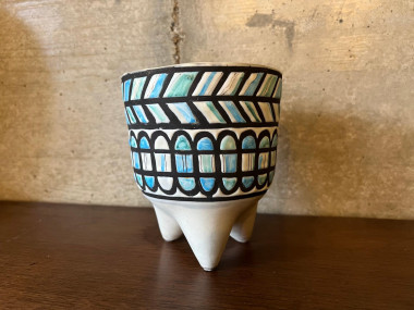 Vase Molaire de Roger Capron, Vallauris, années 50-60