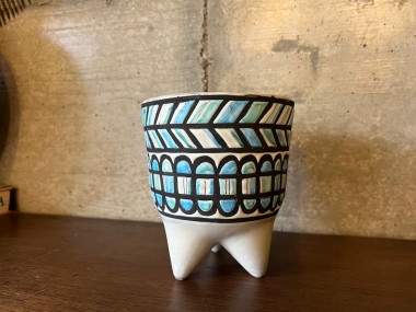 Vase Molaire de Roger Capron, Vallauris, années 50-60