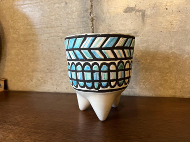 Vase Molaire de Roger Capron, Vallauris, années 50-60