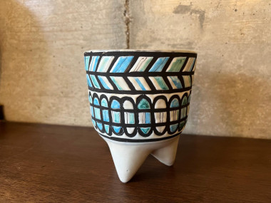 Vase Molaire de Roger Capron, Vallauris, années 50-60