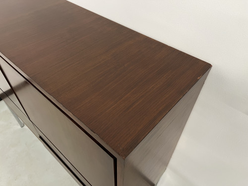 Drink-cabinet en palissandre d'Afrique Alain Richard, vue 23