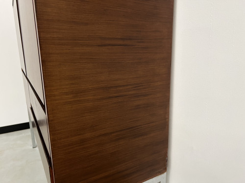 Drink-cabinet en palissandre d'Afrique Alain Richard, vue 26