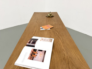 Longueur du plateau en chêne massif, table de ferme 225 cm