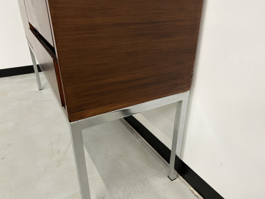 Drink-cabinet en palissandre d'Afrique Alain Richard, vue 27