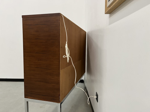 Drink-cabinet en palissandre d'Afrique Alain Richard, vue 31