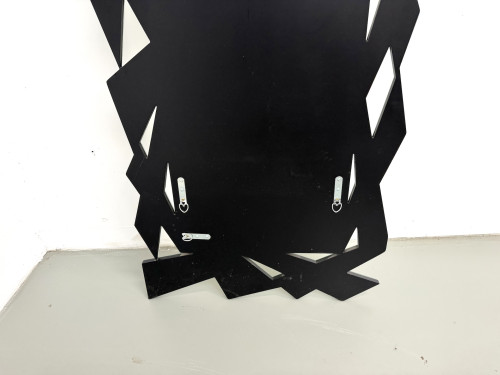 Attaches au dos du miroir pour accrochage vertical ou horizontal
