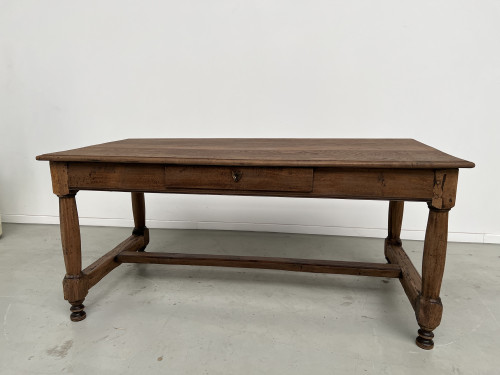Table de ferme en chêne, fin XIXème, vue 23