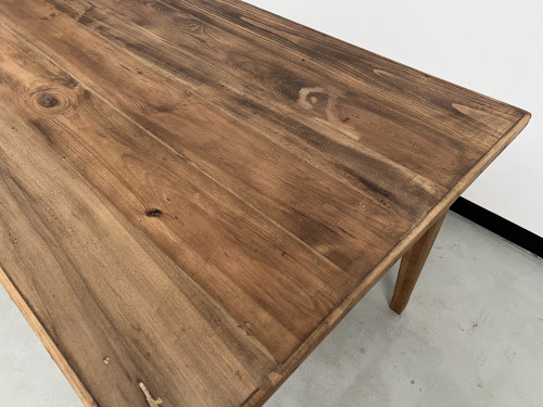 Petite table de ferme à pieds fuseaux, vue 8