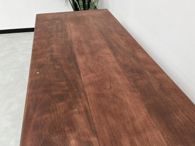 Table de ferme française des années 50, vue 11