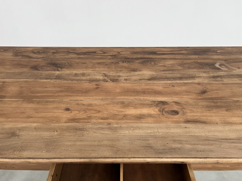 Petite table de ferme à pieds fuseaux, vue 14