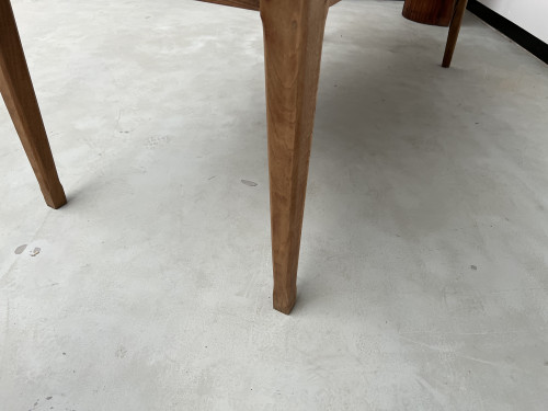 Petite table de ferme à pieds fuseaux, vue 26