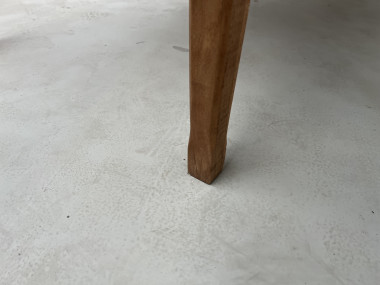Petite table de ferme à pieds fuseaux, vue 27